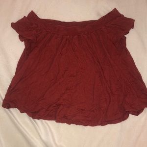 Off the shoulder top